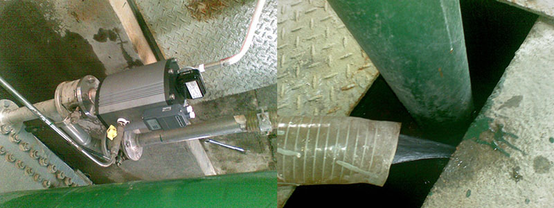 冷凝水經(jīng)自動電子排水器排出 冷凝水經(jīng)自動電子排水器排出