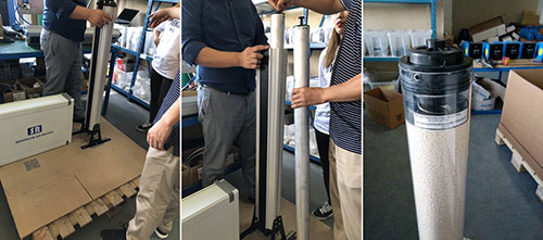 英國進(jìn)口的SR模塊化吸附式干燥機NAD005的拆卸過程