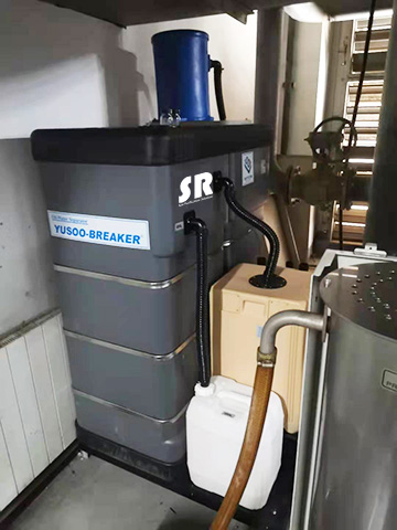 空壓系統(tǒng)廢油收集器YUSOO-100在車(chē)間