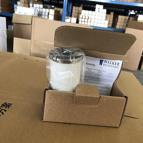 英國(guó)WALKER不銹鋼高壓過(guò)濾器濾芯HP710X1還有25μm、5μm、0.01μm和活性炭濾芯