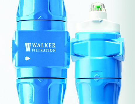 SR雙級一體壓縮空氣過濾器與單體過濾器串聯(lián) SR雙級一體壓縮空氣過濾器與單體過濾器串聯(lián)